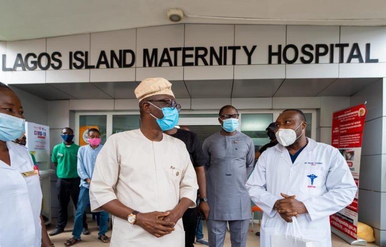 suprise visit By Governor Babajide Sanwo Olu